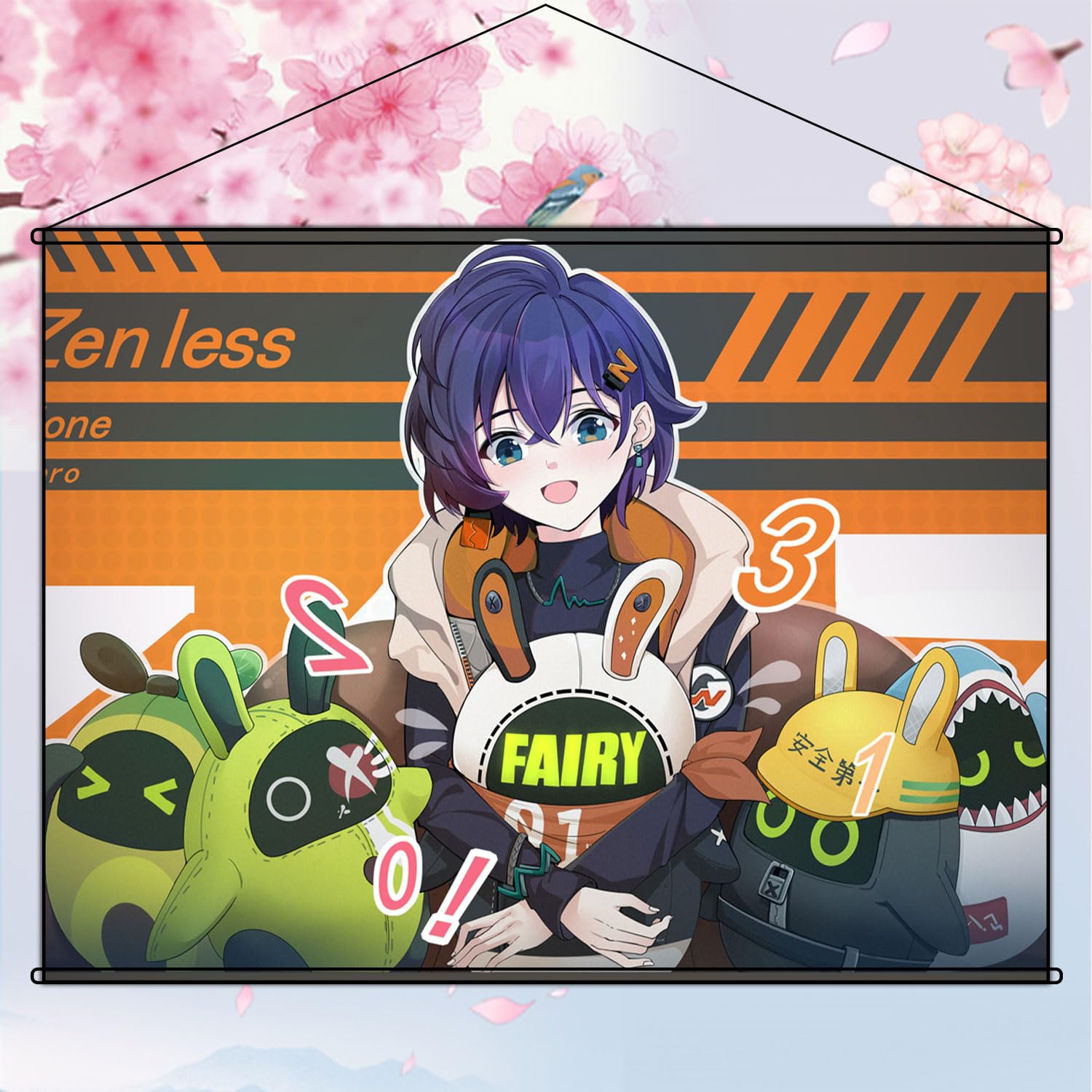 アニメ関連、ポスター 色々約9キロ約100枚以上、160サイズまとめセット Amazon.co.jp: タペストリー ゼンレスゾーンゼロ ZZZ リン